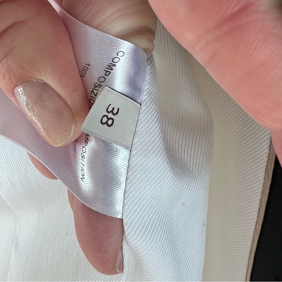 $7 Sale 🩷 STELLA MCCARTNEY Wool Tuxedo Blazer IT 38 US 2 - Picture 10 of 11